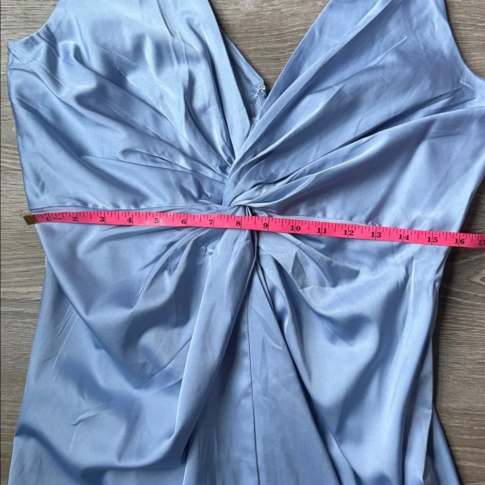 Abercrombie & Fitch Draped Twist-Front Maxi Dress Large
